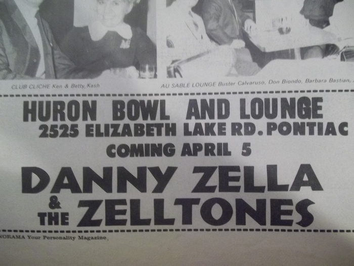 Firebird Lanes (Huron Bowl, JBs Lounge) - Danny Zella And The Zelltones